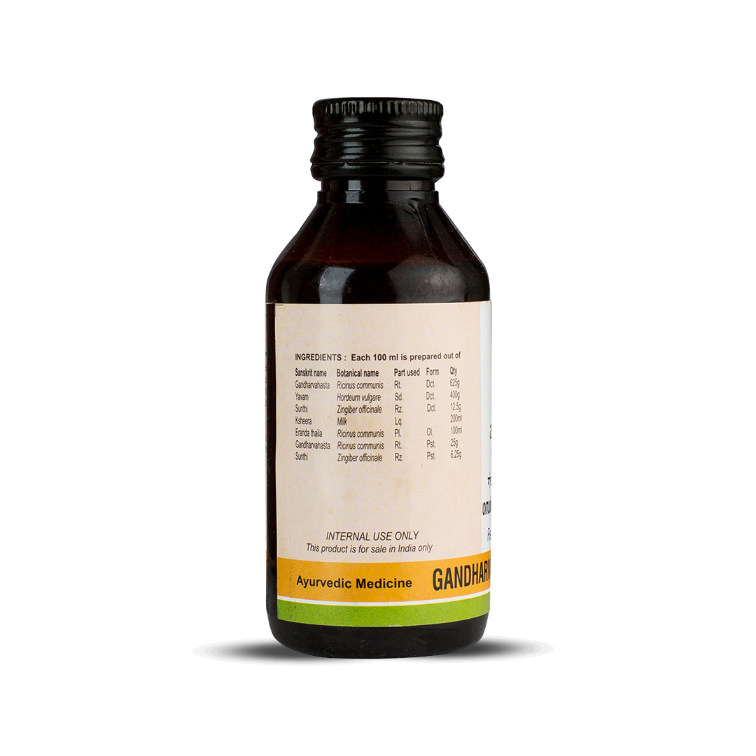 Kerala Ayurveda Gandharvahastadi Castor Oil - 100 ML