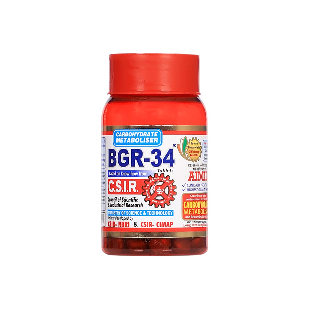 Aimil BGR-34 Tablets - 100 Tablets