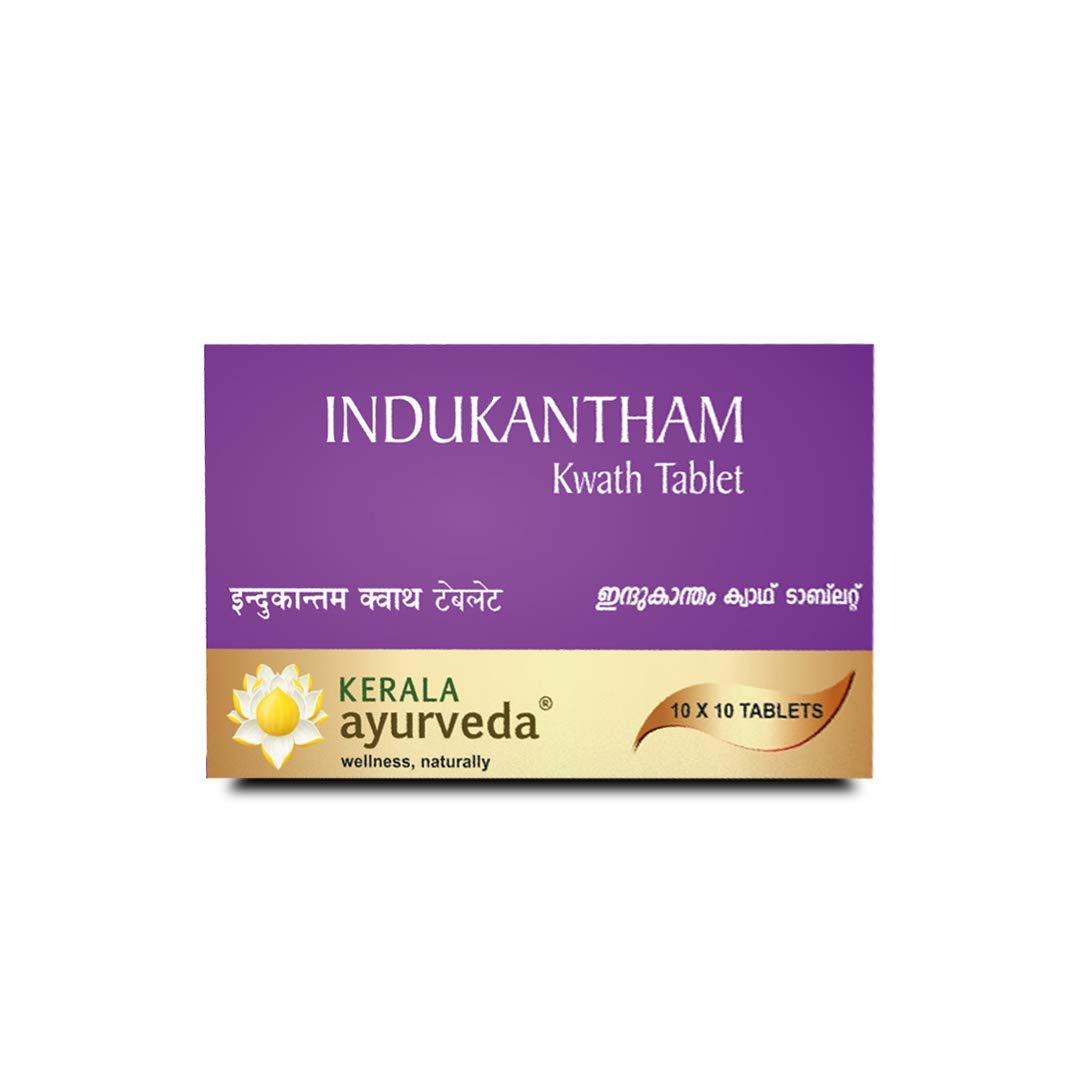 Kerala Ayurveda Indukantham kwath Tablets - 100 Tablets