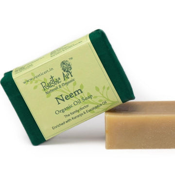 Rustic Art Neem Soap - 100 GM