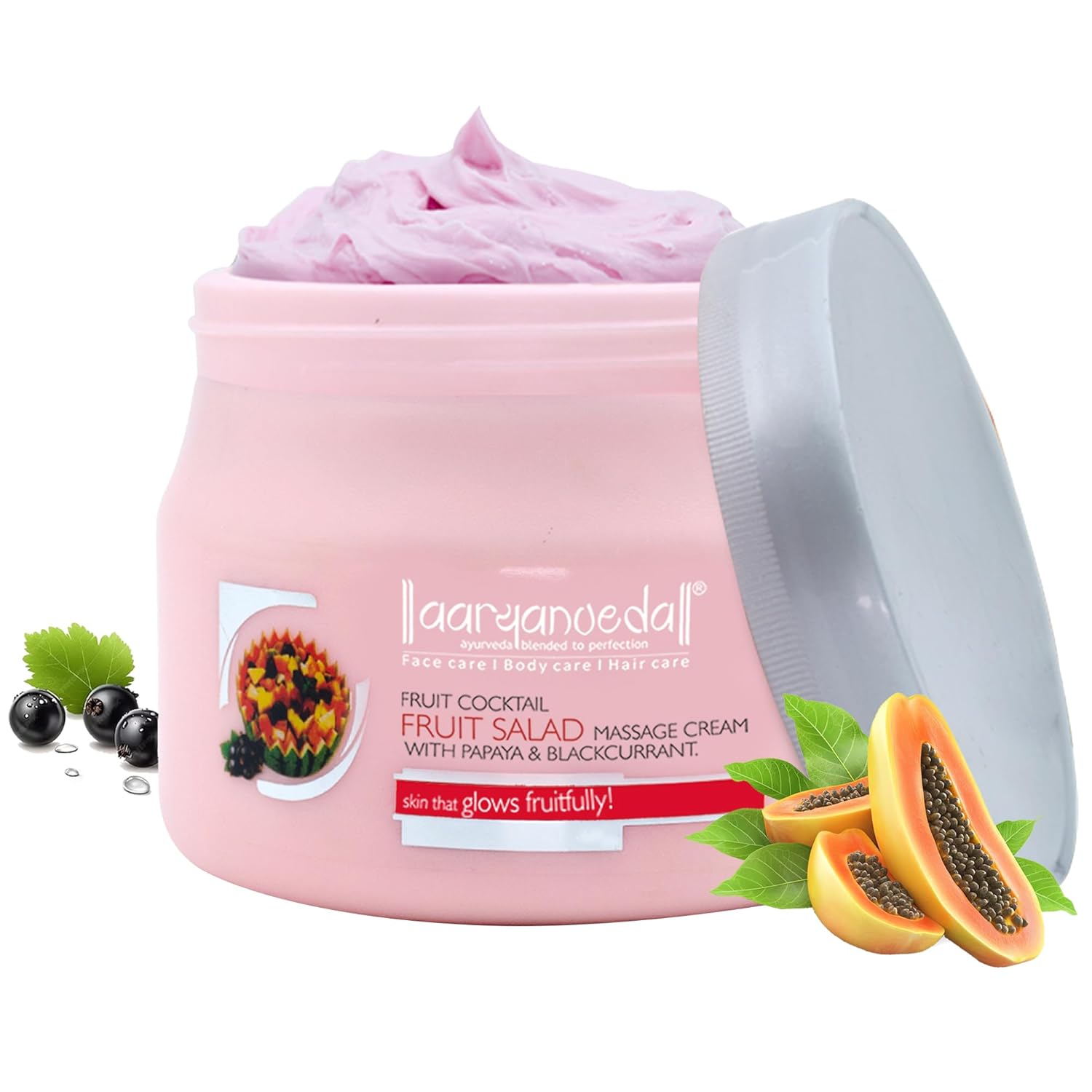 Aaryanveda Fruit Salad Massage Cream - 400 GM