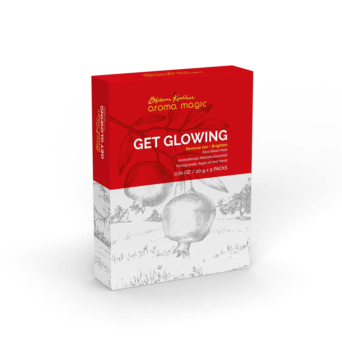 Aroma Magic Get Glowing Sheet Mask - 20 GM