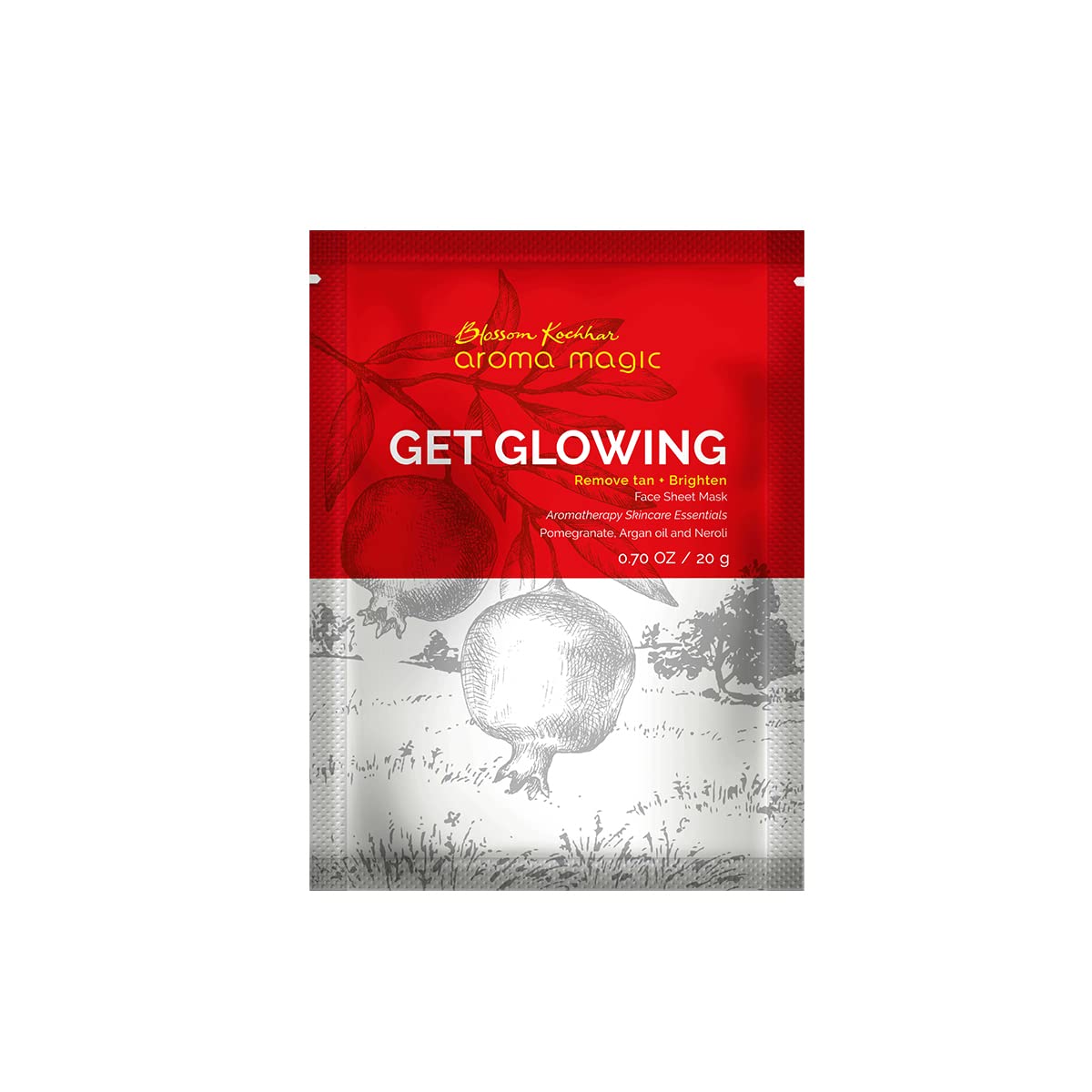 Aroma Magic Get Glowing Sheet Mask - 20 GM