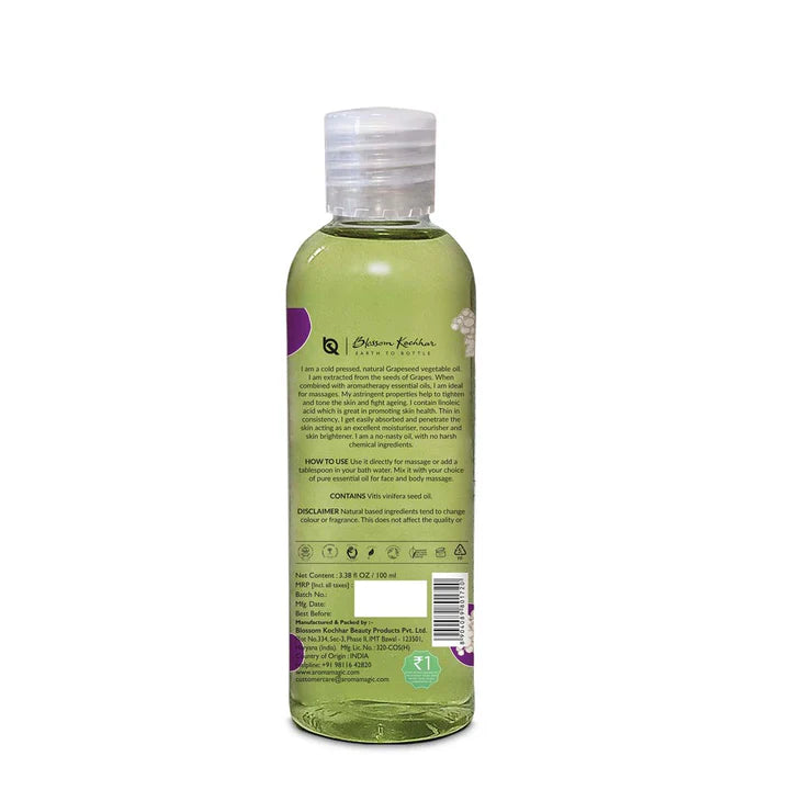 Aroma Magic Grapeseed Oil - 100 ML