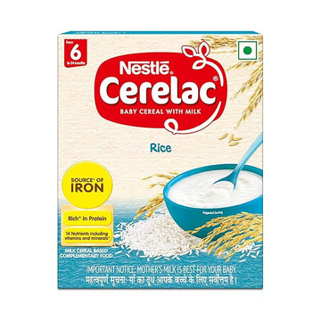 Nestle Cerelac Baby Cereal with Milk Rice - 300 GM