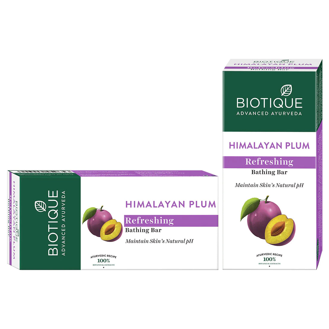 Biotique Himalayan Plum Refreshing Bathing Bar - 150 GM