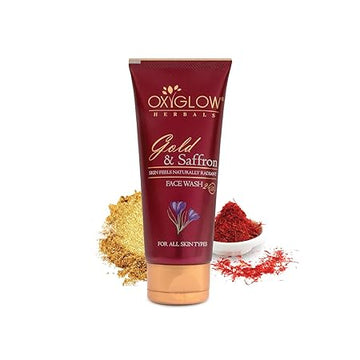 OxyGlow Gold & Saffron Face Wash - 100 ML