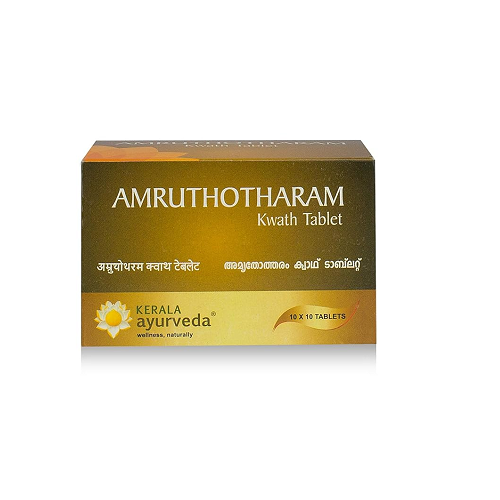 Kerala Ayurveda Amruthotharam Kwath Tablet - 100 Tablets