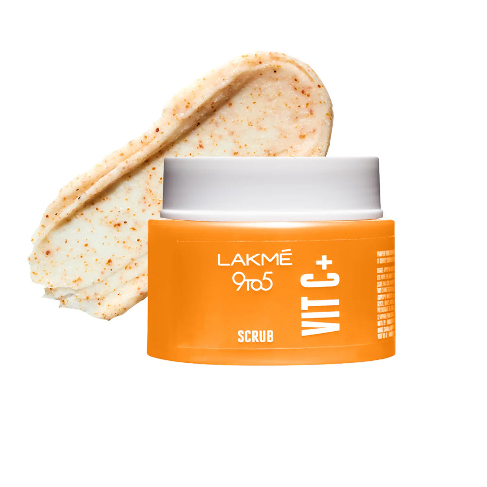Lakme 9to5 Vitamin C+ Scrub - 50 GM - AtoZ Indian Products