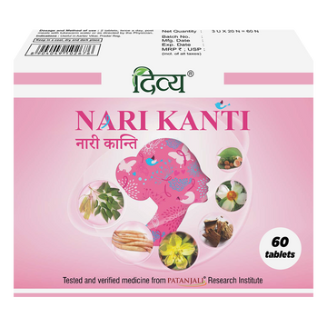 Patanjali Nari Kanti Tablets - 60 Tabs