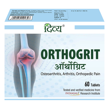 Patanjali Orthogrit Tablet - 60 Tablets