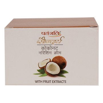 Patanjali Saundarya Coconut Nourishing Cream - 50 GM