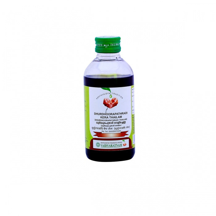 Vaidyaratnam Dhurdhoorapathradi Kera Thailam - 200 ML