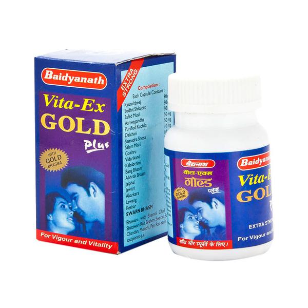 Baidyanath Vita Ex Gold Plus Capsule - 20 Caps