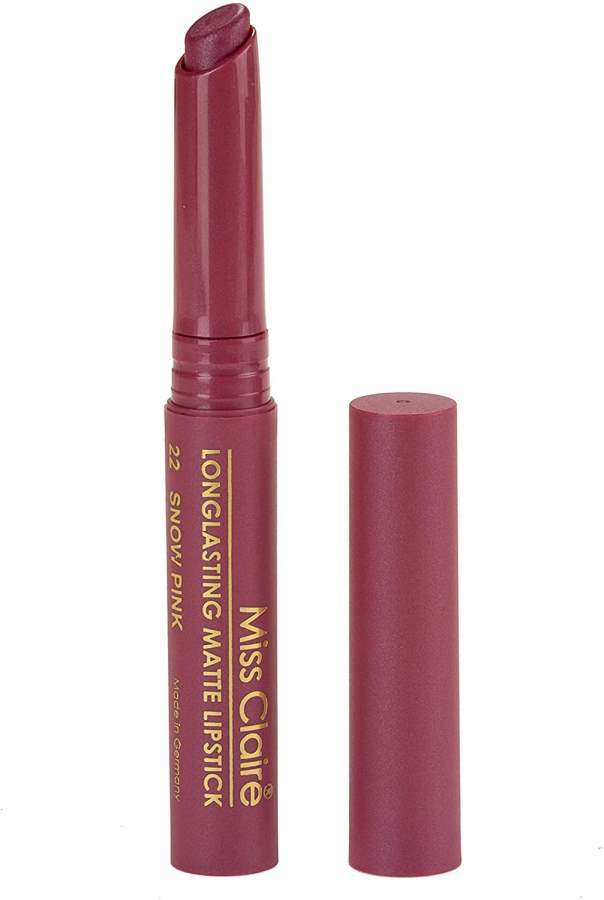 Miss Claire Longlasting Matte Lipstick, Snow Pink 22