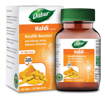 Dabur Haldi Tablet - 60 Tablets