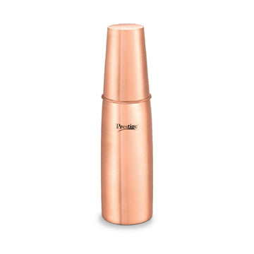 Prestige Copper Bottle With Tumbler - 1000 ML - Daily Needs Products