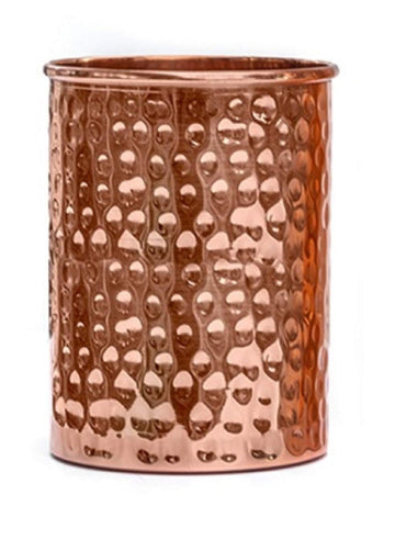 Signoraware Copper Glass Hammered - 275 ML - Daily Needs Products