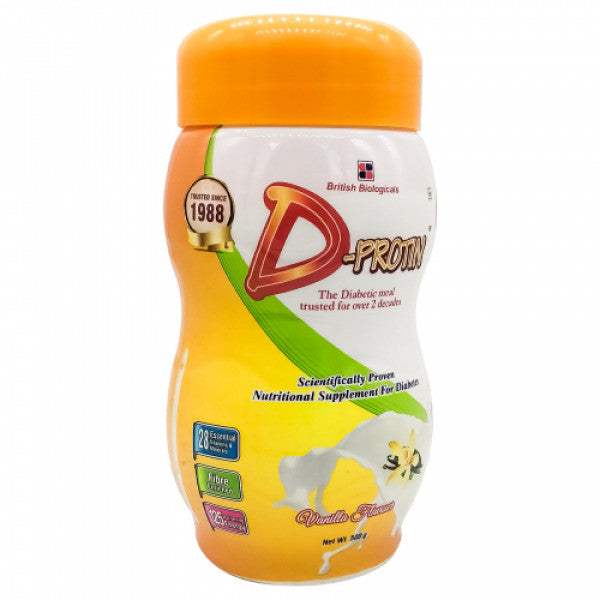 British Biologicals D Protin Vanilla