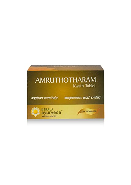 Kerala Ayurveda Amruthotharam Kwath Tablet