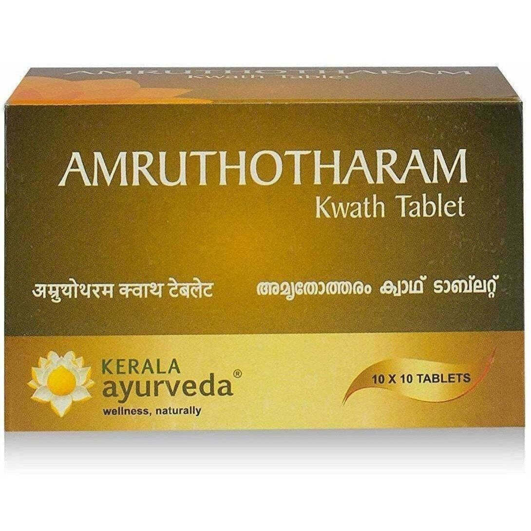 Kerala Ayurveda Amruthotharam Kwath Tablet