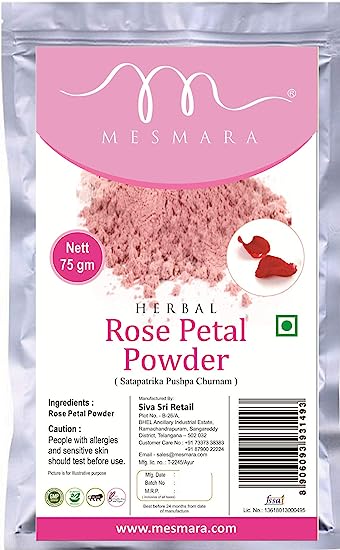 Mesmara Herbal Rose petal powder