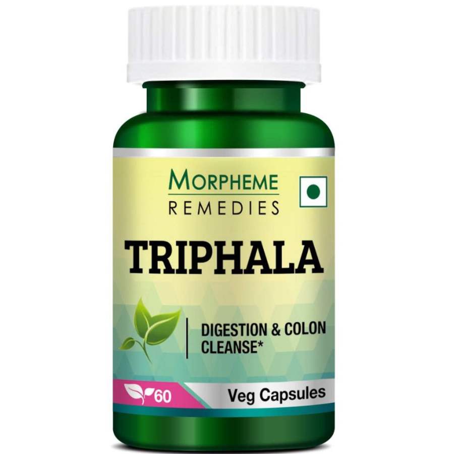 Morpheme Remedies Triphala Pure Extract 500 mg Capsules