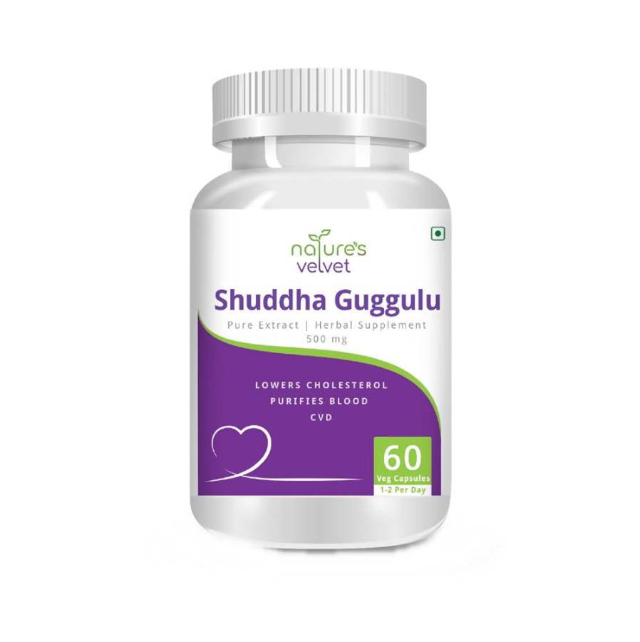 natures velvet Shuddha Guggulu Capsules