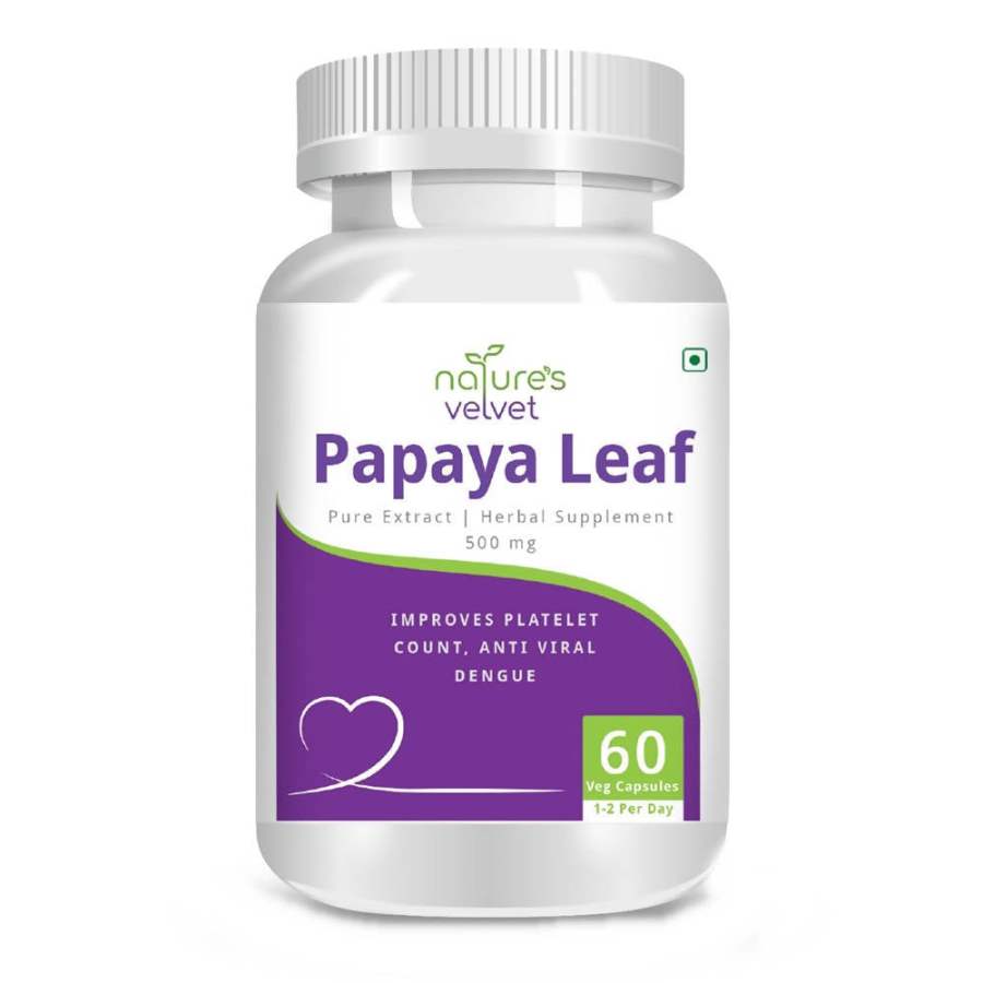 natures velvet Papaya Leaf Capsules