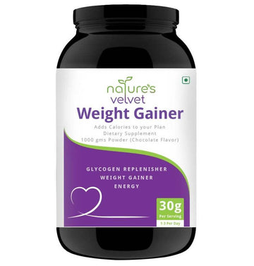 natures velvet Weight Gainer - Chocolate Flavor Powder