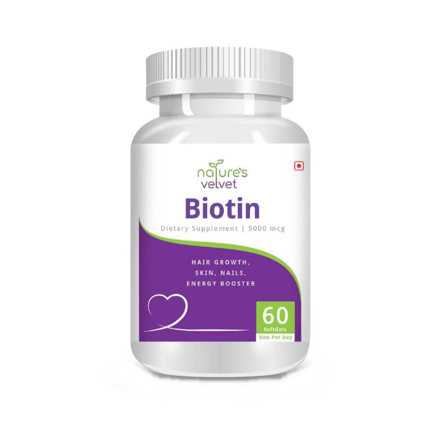 natures velvet Biotin Softgels