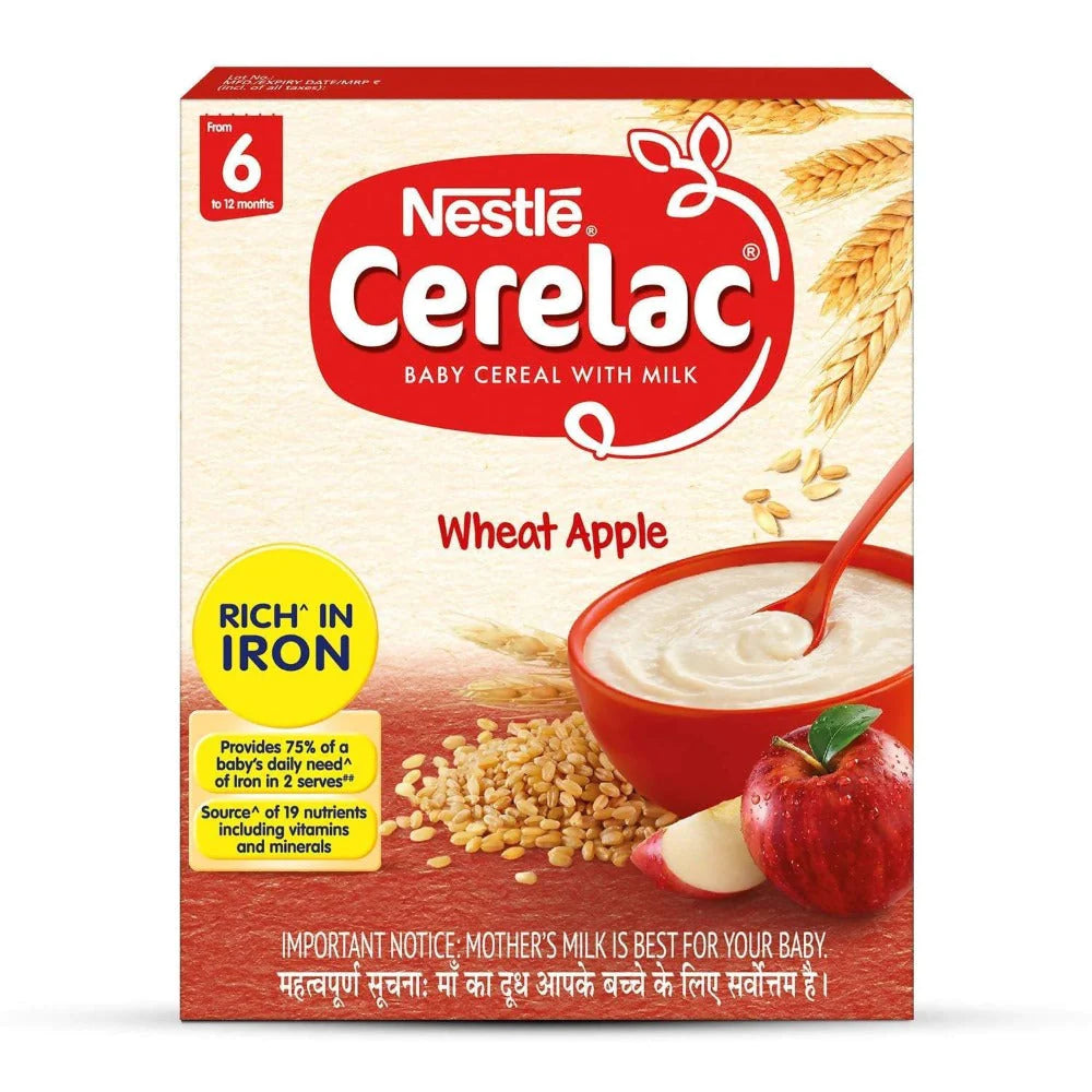 Nestle Cerelac Stage 1 Wheat Apple