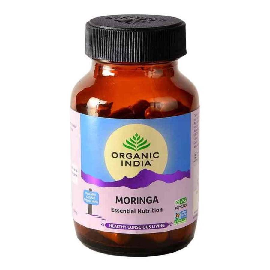 Organic India Moringa Essential Nutrition Capsules