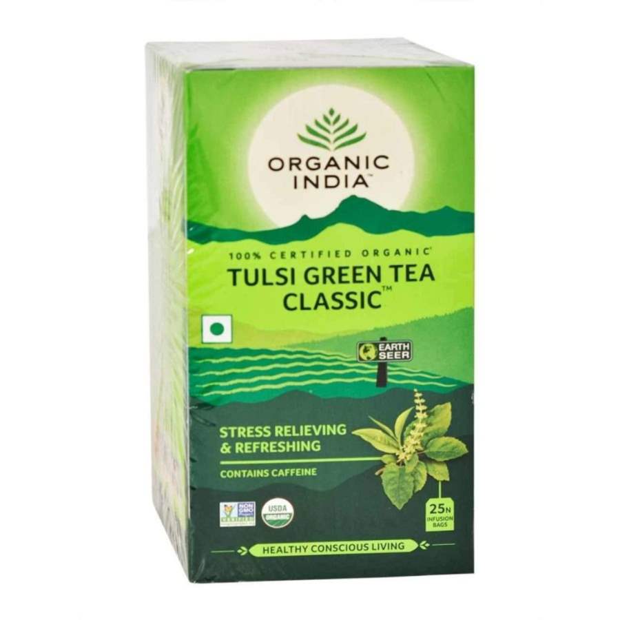 Organic India Tulsi Green Tea Classic