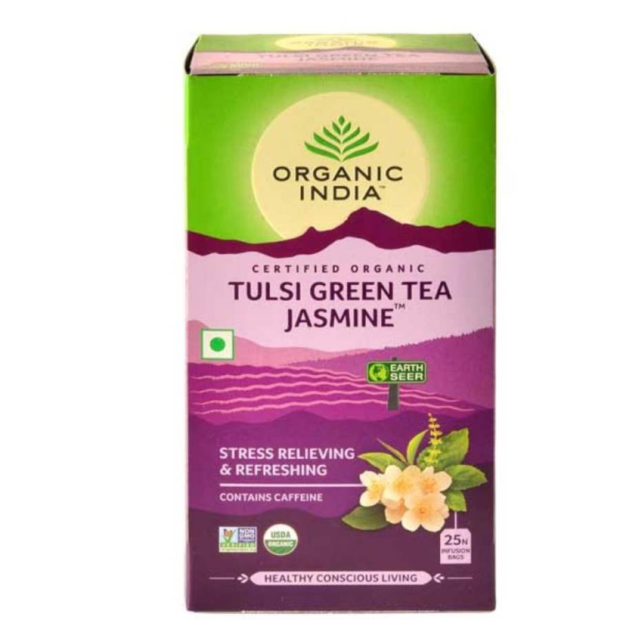 Organic India Tulsi Green Tea Jasmine