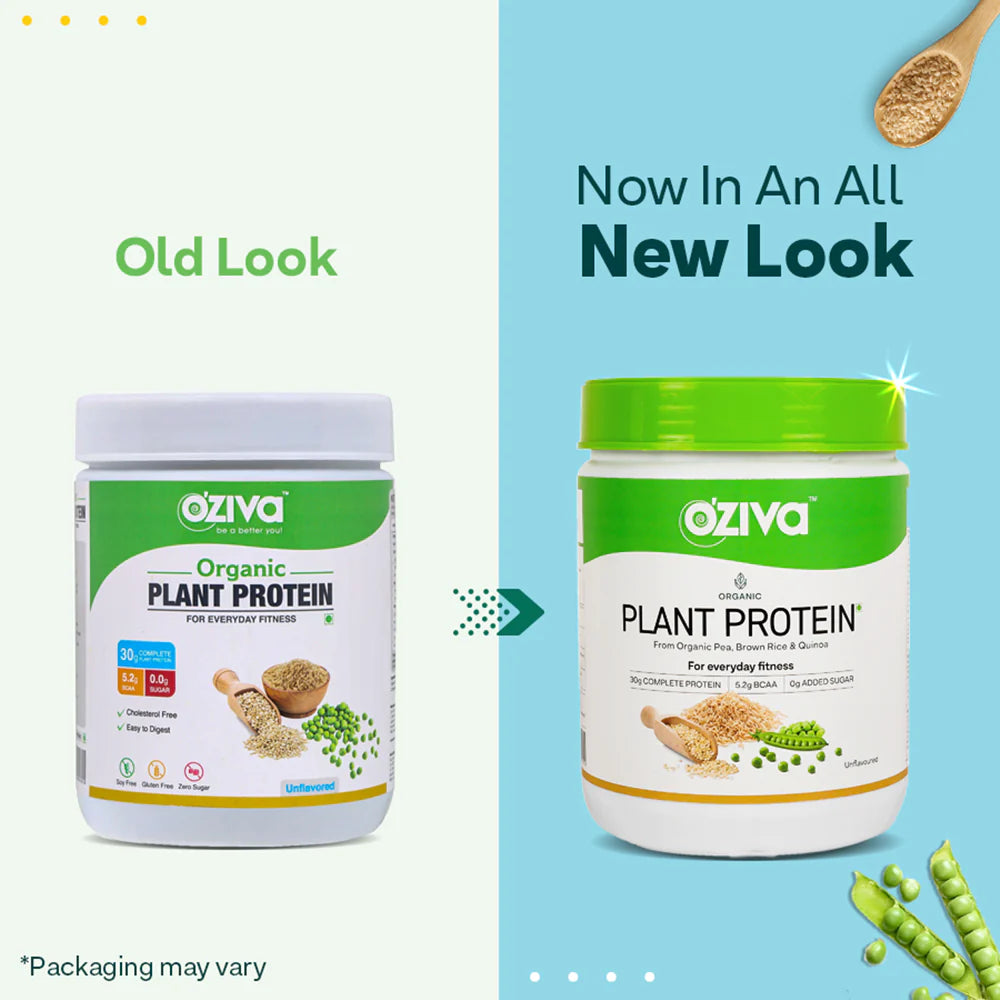 OZiva Organic Plant Protein For Everyday Fitness