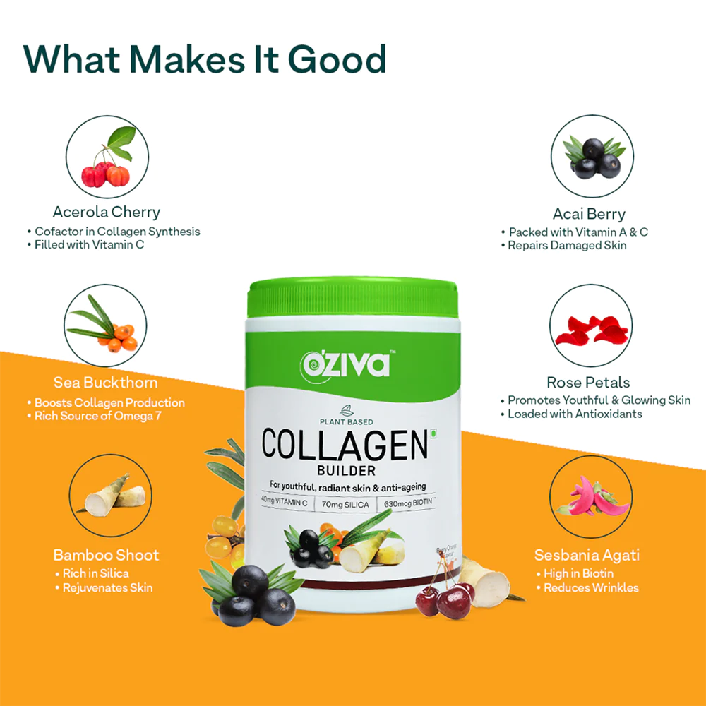 OZiva Plant Based Collagen Builder