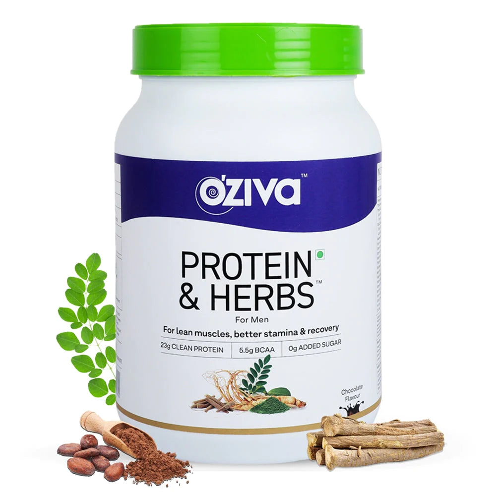 OZiva Protein & Herbs for Men