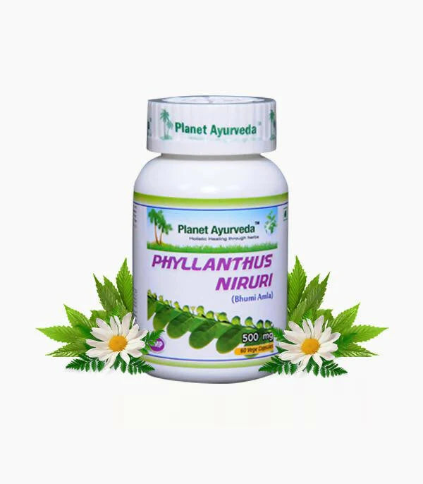 Planet Ayurveda Phyllanthus Niruri Capsules