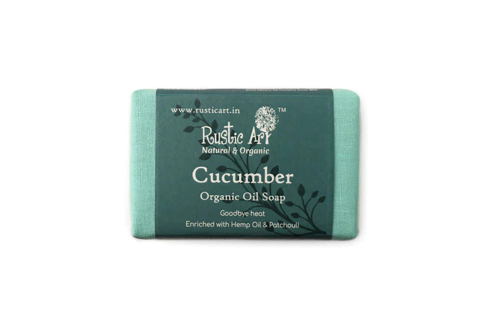 Rustic Art Cucumber Organic Oil Soap