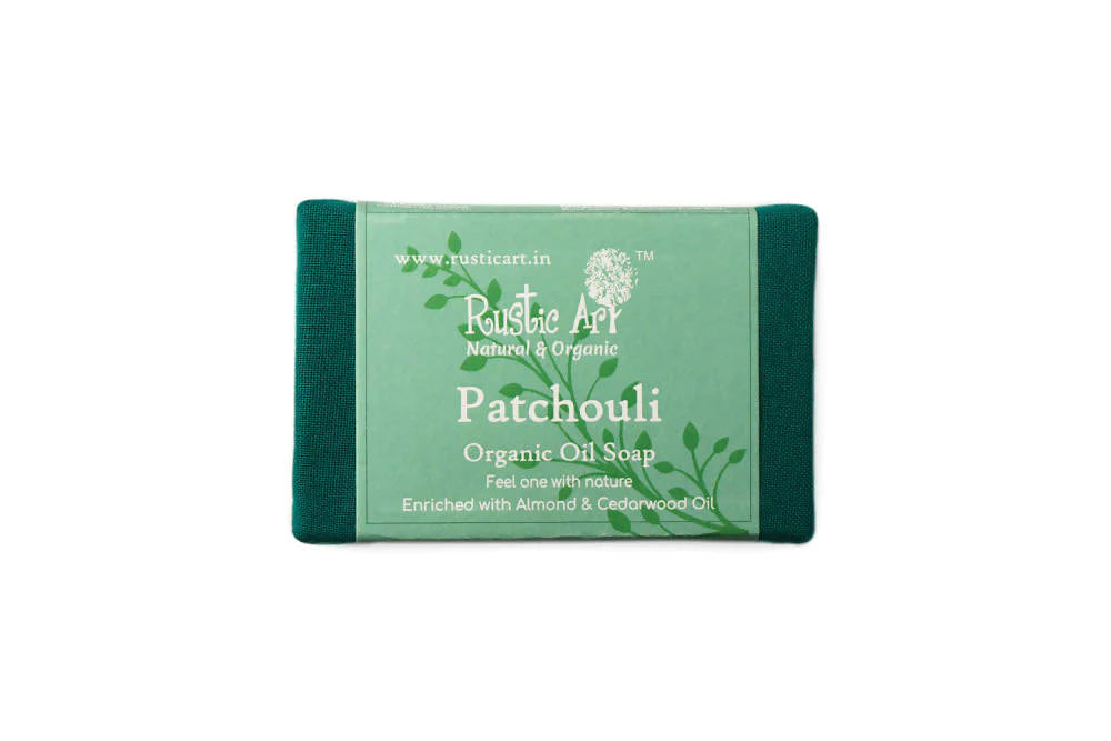 Rustic Art Patchouli Organic Oil Soap