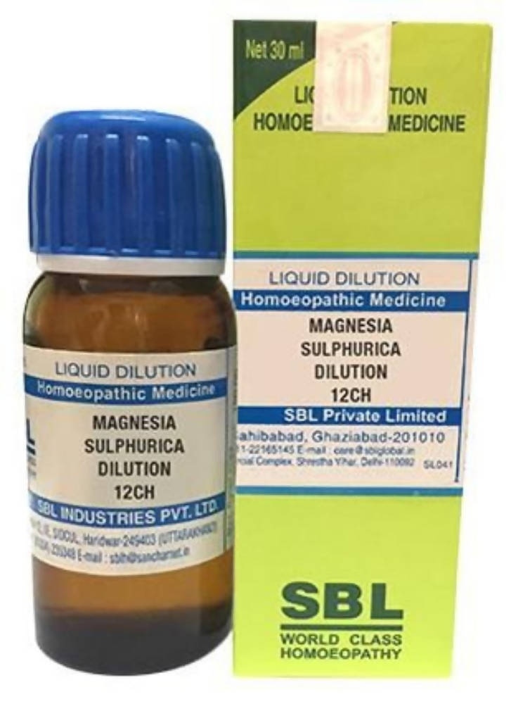 sbl magnesia sulphurica  - 6 CH