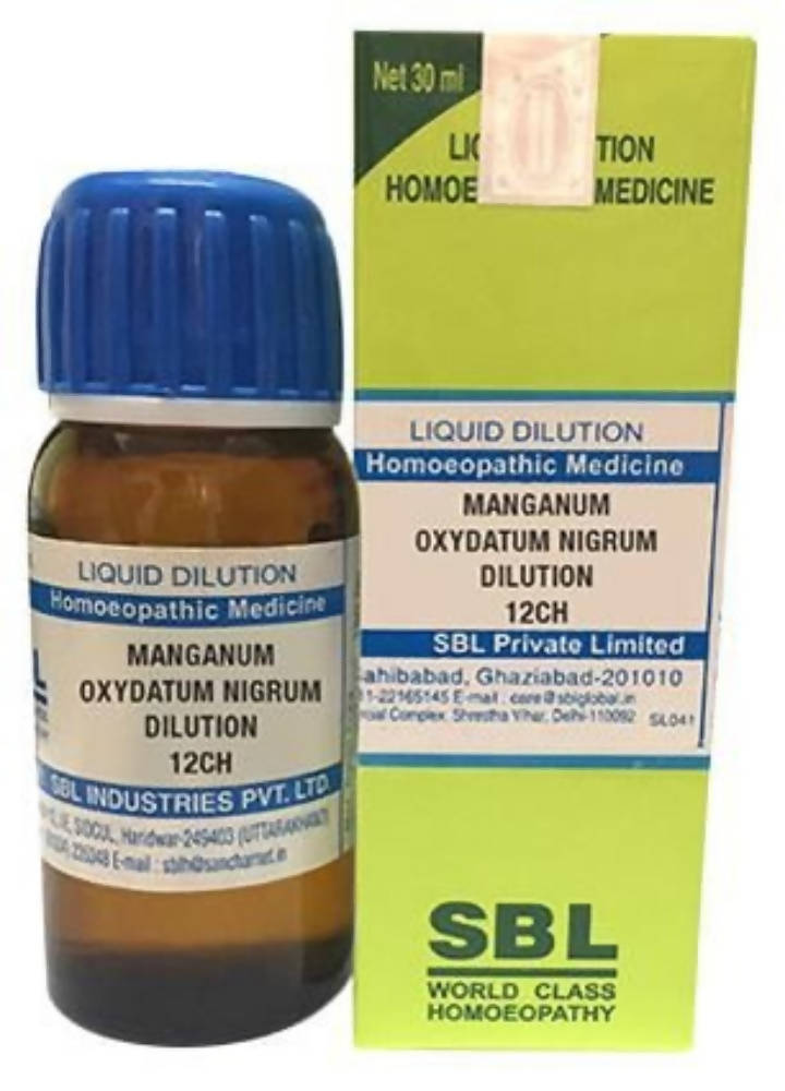 sbl manganum oxydatum nigrum  - 6 CH