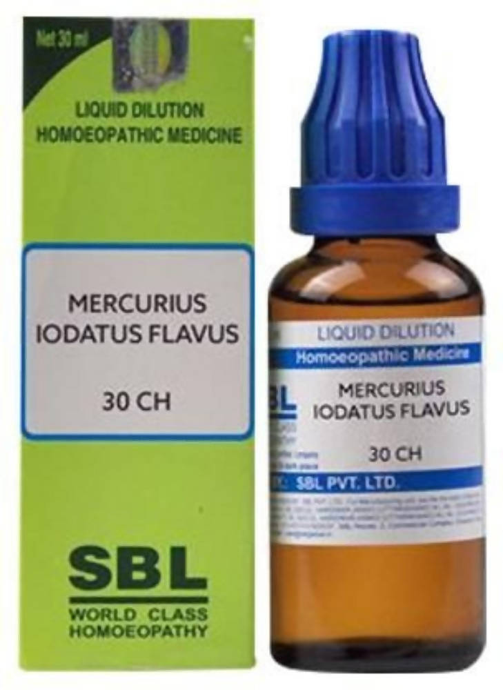 sbl mercurius iodatus flavus  - 30 CH