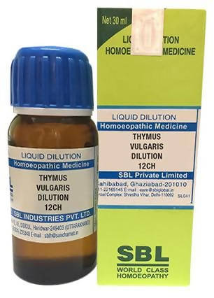 sbl thymus vulgaris  - 12 CH