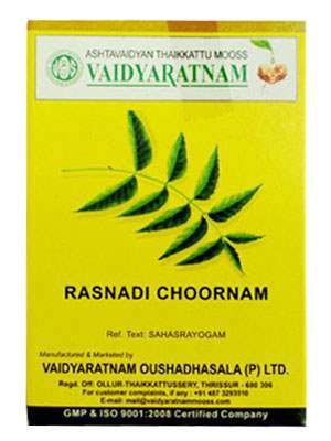 Vaidyaratnam Rasnadi Choornam