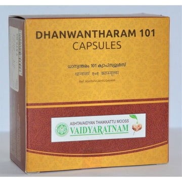 Vaidyaratnam 101 Dhanwantharam Soft Gel Capsule